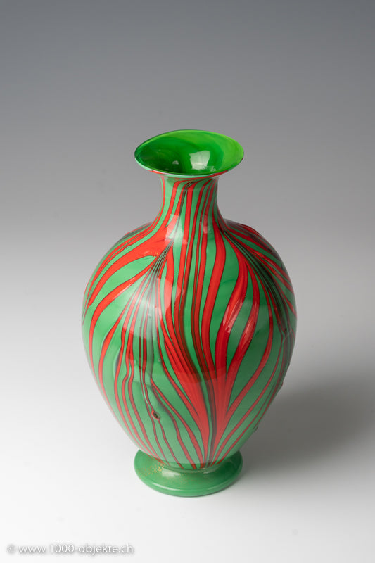 Carlo Scarpa. Rare decorated fenicio vase, model 2948. MvM Cappelin