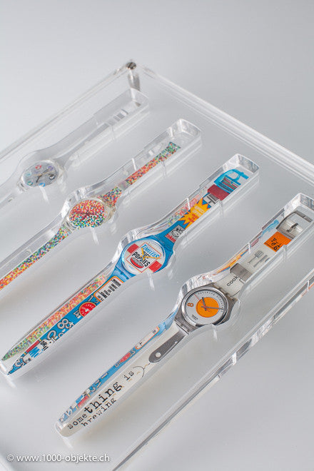 Swatch Special "Swatch-Display" with 4 new Swatch"