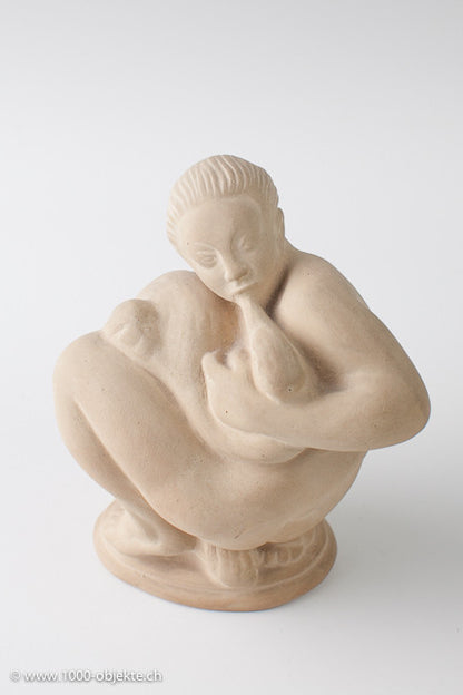 Nils Kahler. Sculpture "Leda & The Swan".