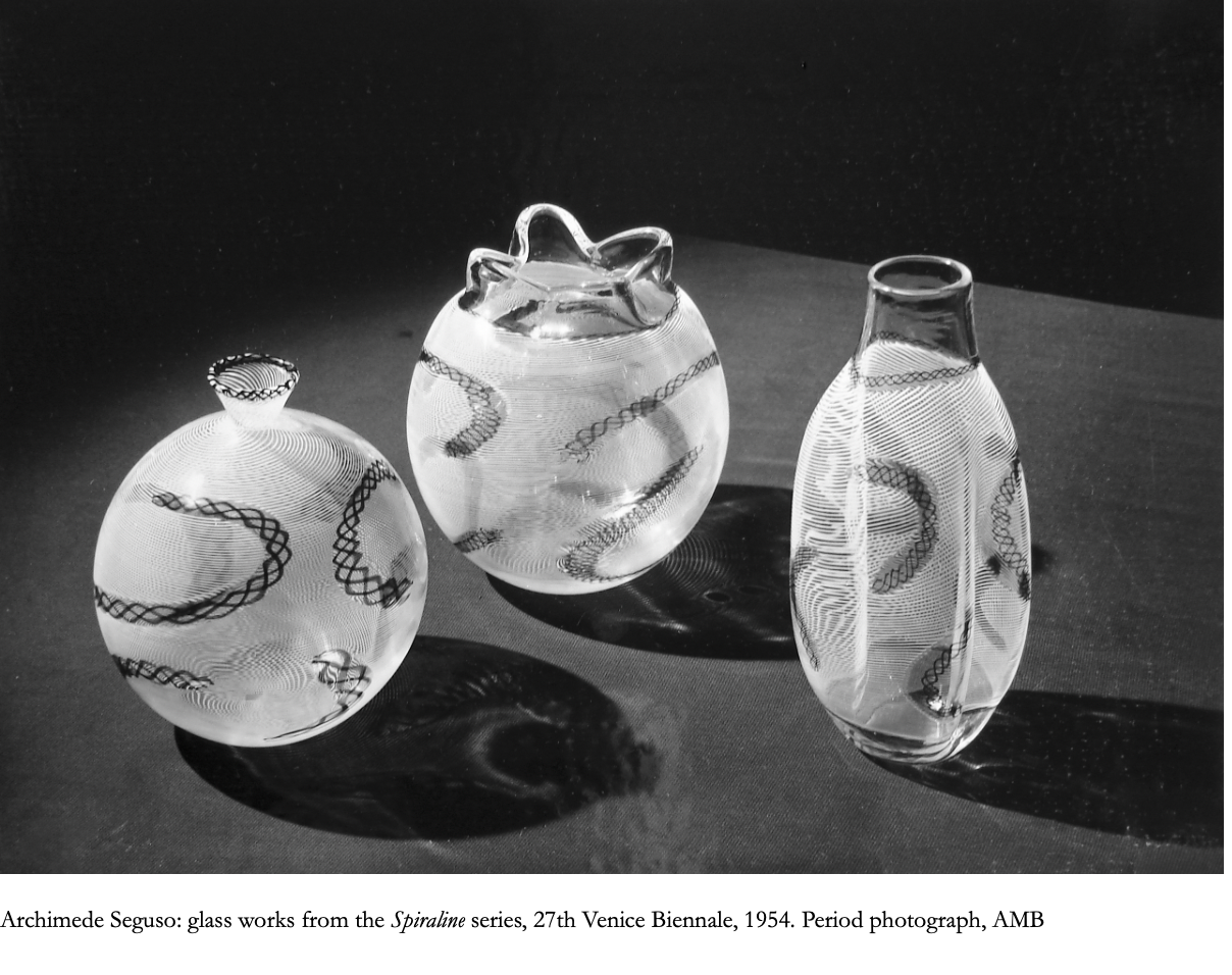 エリート・ムラーノ 作品集「I vetri di Elite Murano」 DON'T MISS THE NEXT EXHIBITION 1948-1958 MURANO GLASS AND THE