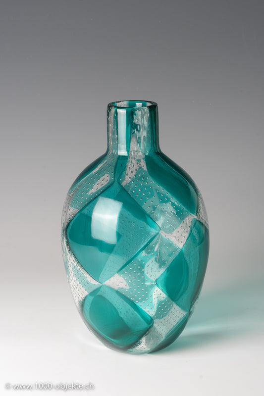 Ercole Barovier, eine seltene 'Intarsio'-Vase 'ca. 1963