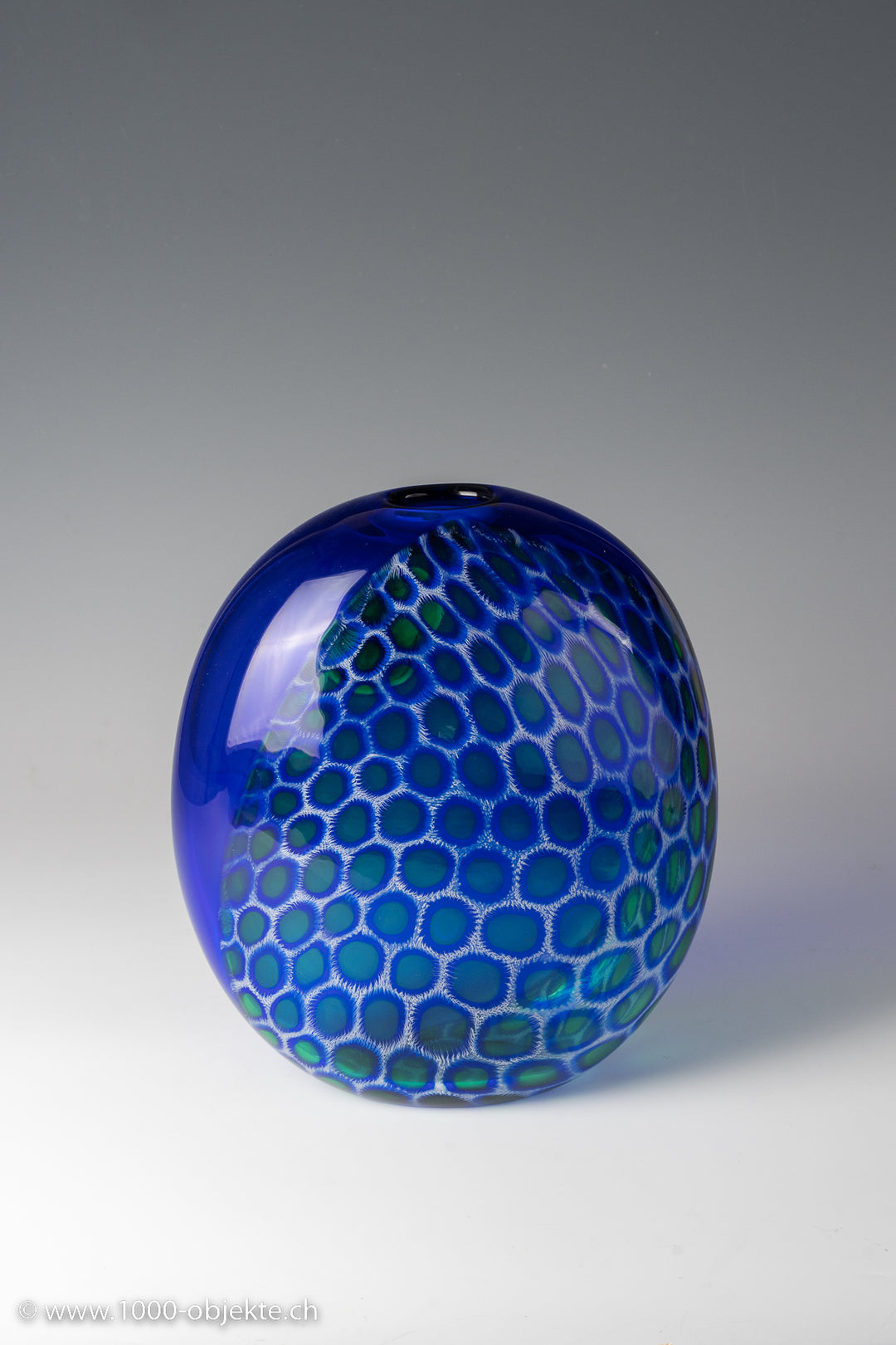 Eine große Vase Seguso Viro, Murano, entworfen von Giampaolo Seguso, 1993