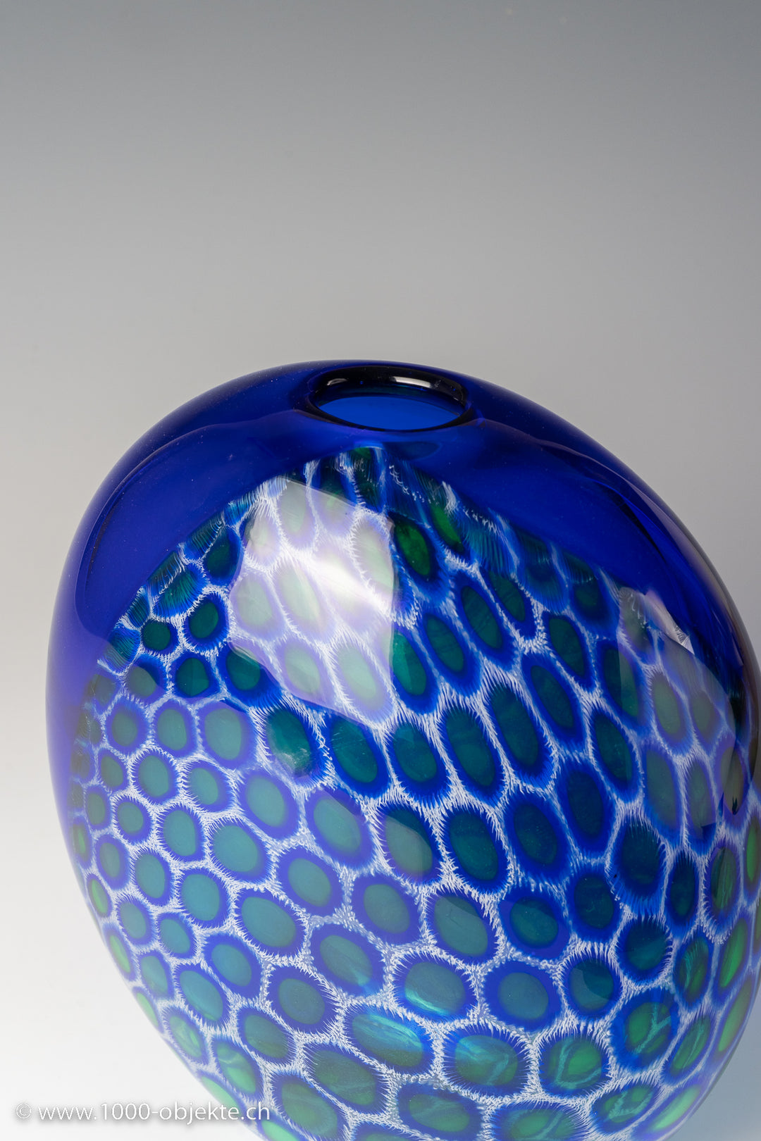 Eine große Vase Seguso Viro, Murano, entworfen von Giampaolo Seguso, 1993