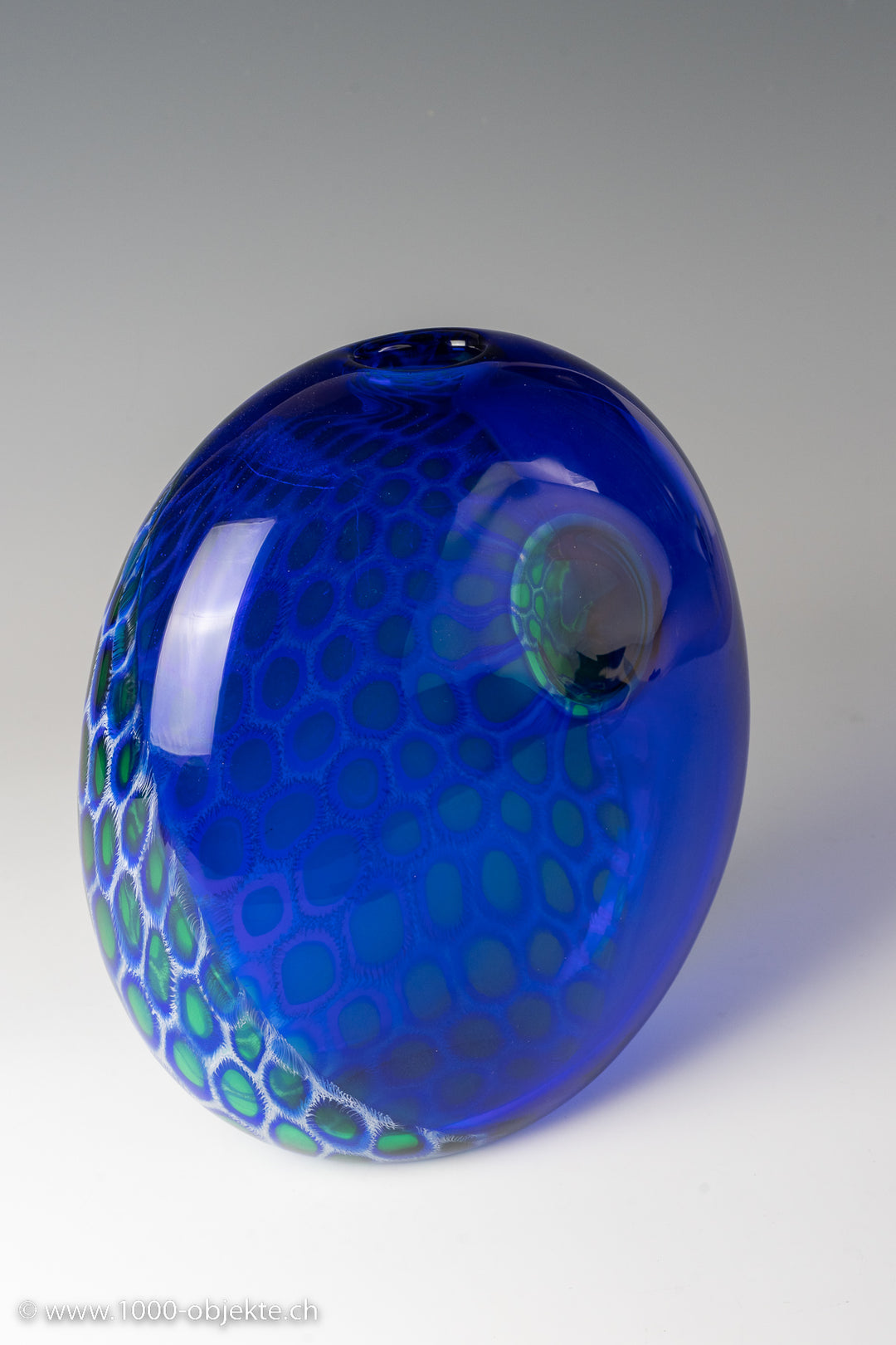 Eine große Vase Seguso Viro, Murano, entworfen von Giampaolo Seguso, 1993