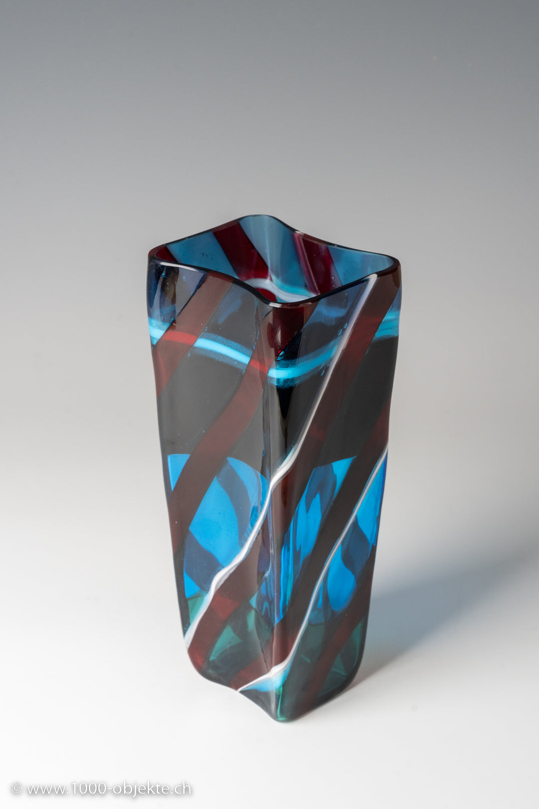 Fulvio Bianconi vase 'Scozzese', 1954-57