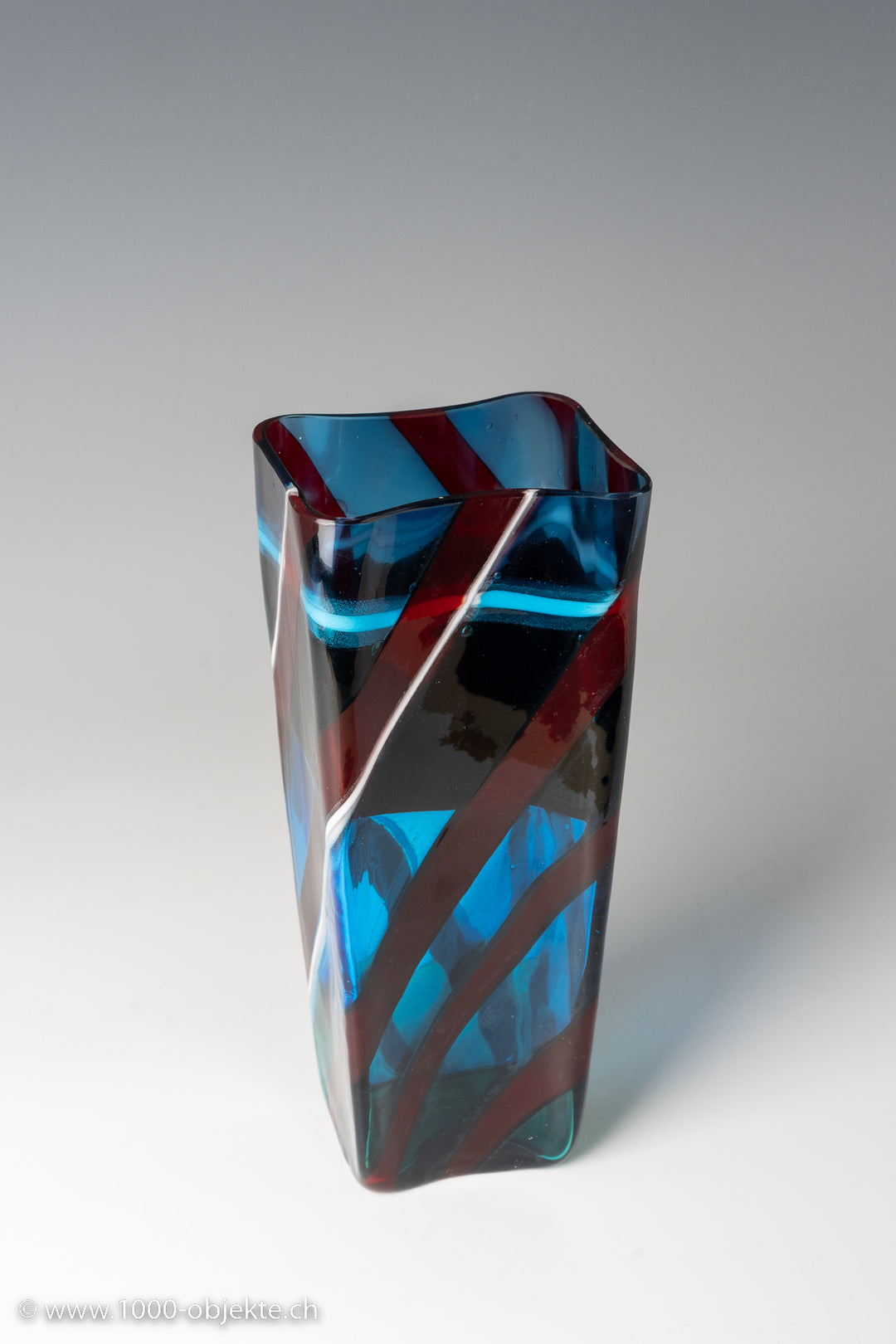 Fulvio Bianconi vase 'Scozzese', 1954-57