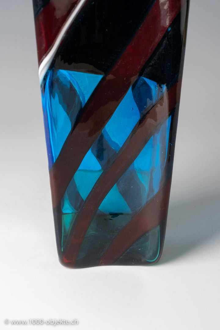 Fulvio Bianconi vase 'Scozzese', 1954-57