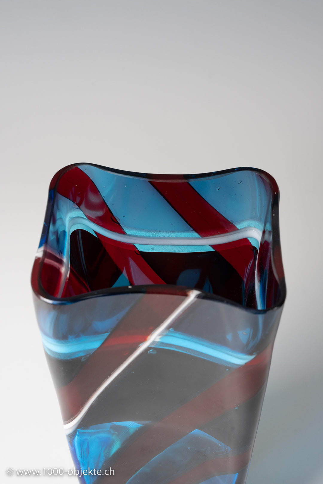 Fulvio Bianconi vase 'Scozzese', 1954-57