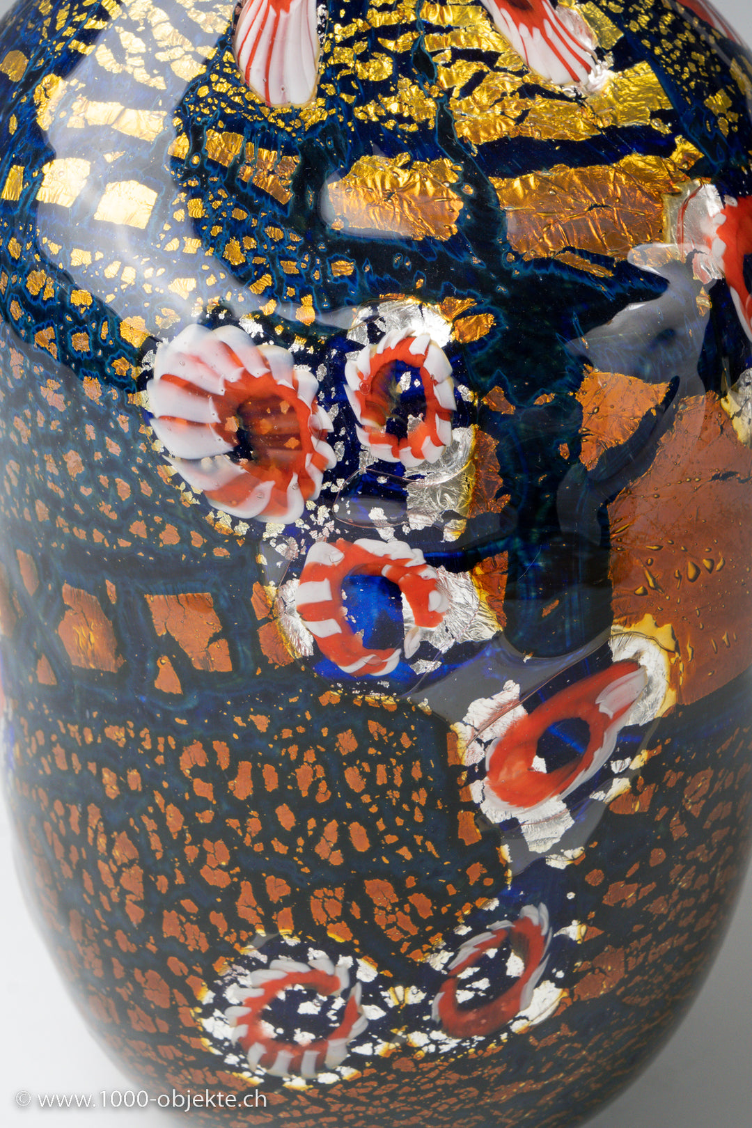 Signed Yokohama vase by Aldo Nason ca. 1960.