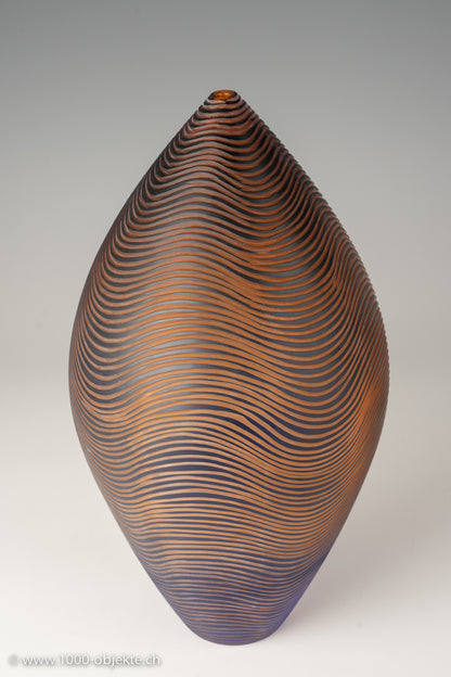Philip Baldwin, Monica Guggisberg, einzigartige Battuto-Vase