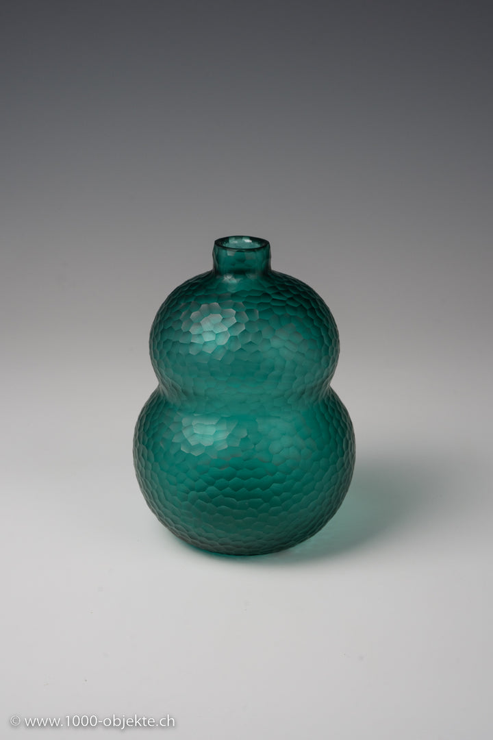 Carlo Scarpa (Italy, 1906-1978), "Battuto" vase, mouth blown glas, 1942