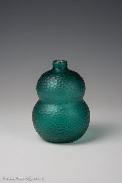 Carlo Scarpa (Italy, 1906-1978), "Battuto" vase, mouth blown glas