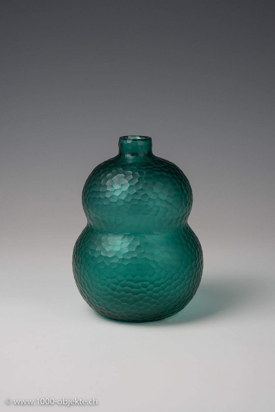 Carlo Scarpa (Italy, 1906-1978), "Battuto" vase, mouth blown glas, 1942