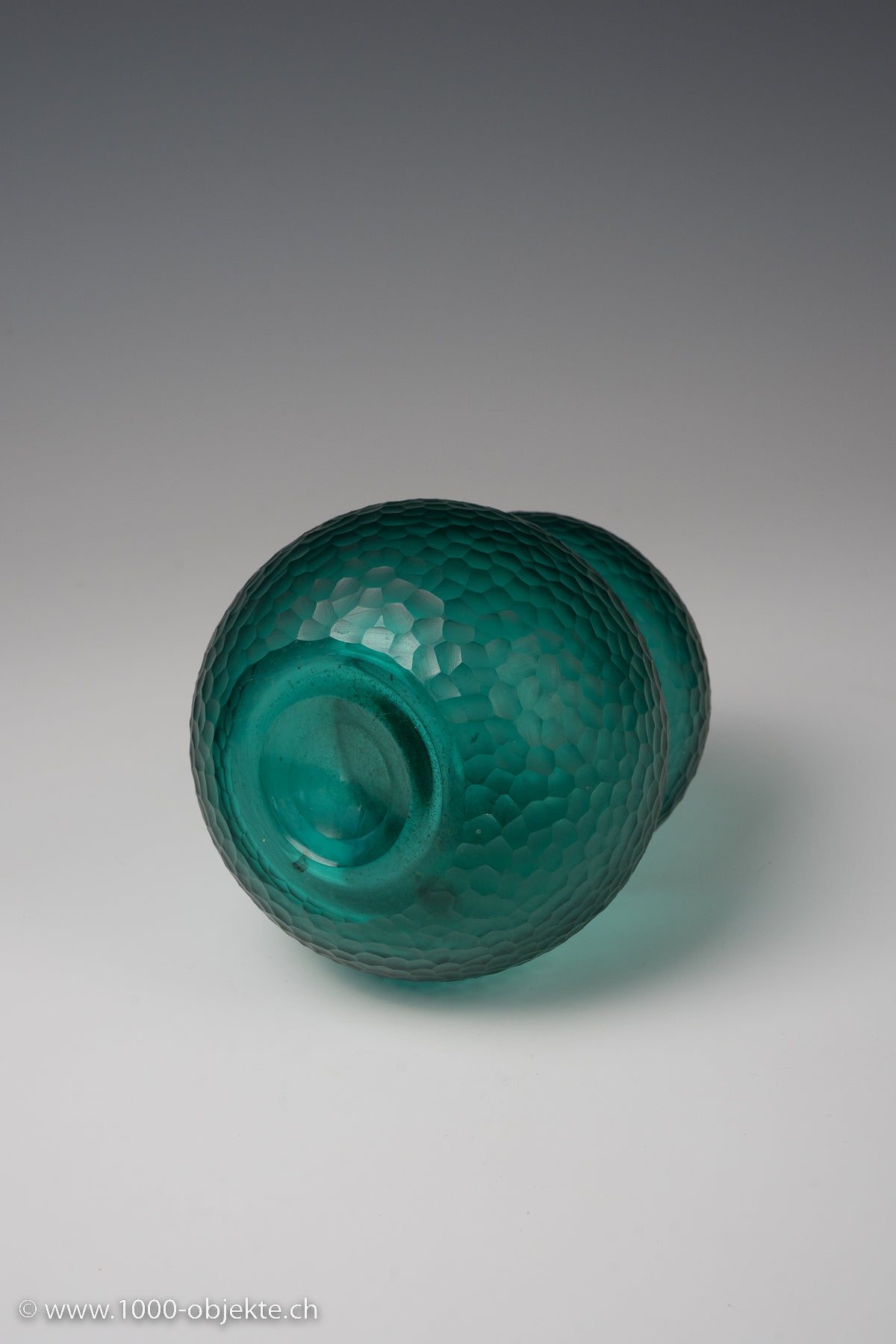 Carlo Scarpa (Italien, 1906-1978), Vase „Battuto“, mundgeblasenes Glas
