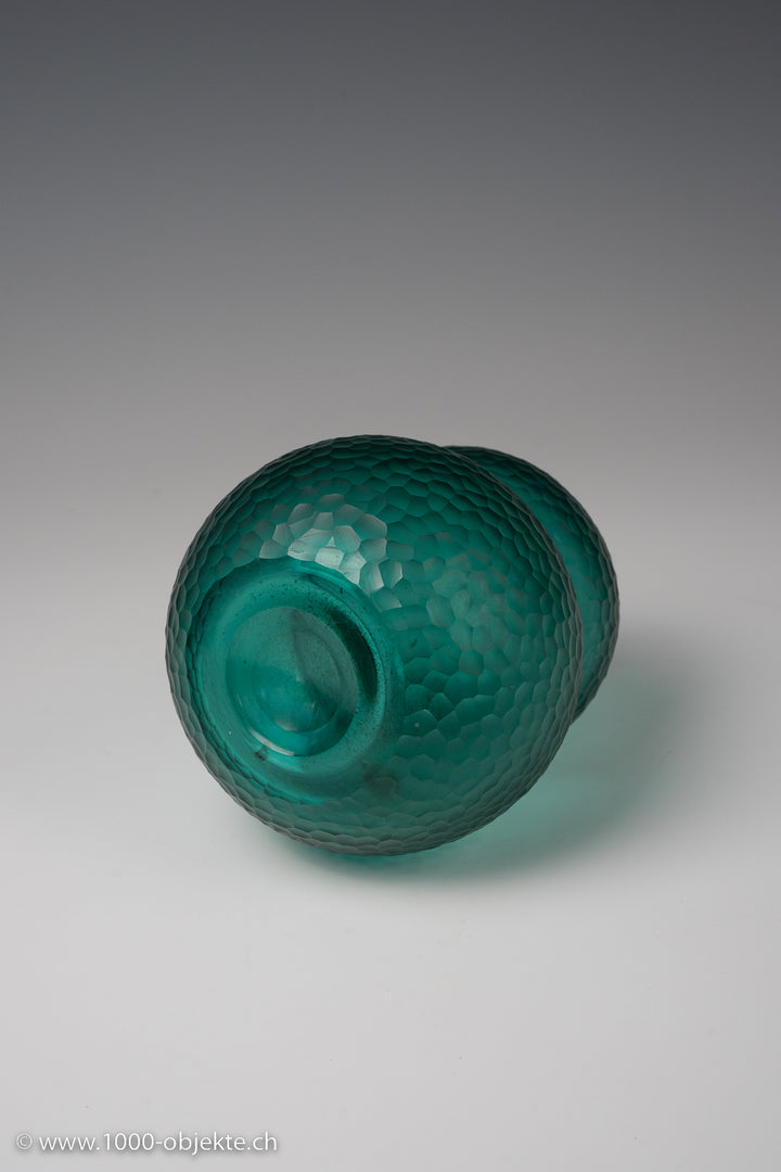 Carlo Scarpa (Italy, 1906-1978), "Battuto" vase, mouth blown glas, 1942