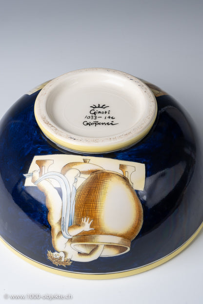Ginori Gio Ponti Decorated Bowl