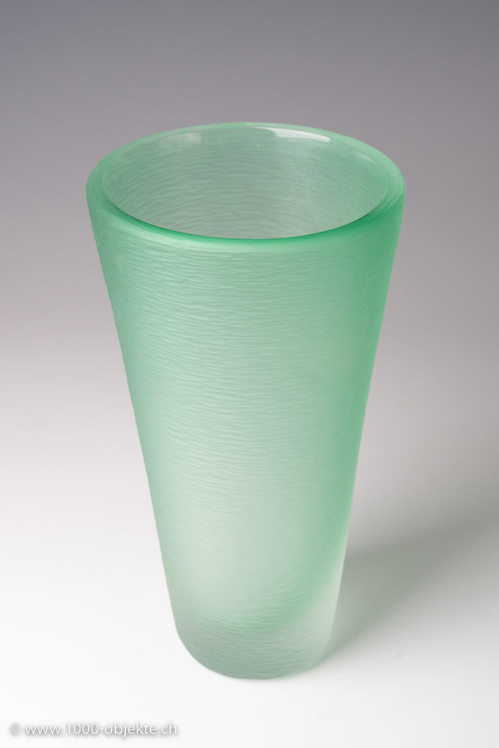 Carlo Scarpa, 'battuto-velato' vase, 1936