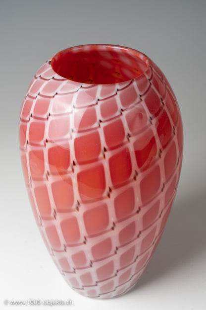 Vase ''A losanghe'' Archimede Seguso, Murano, ca. 1952