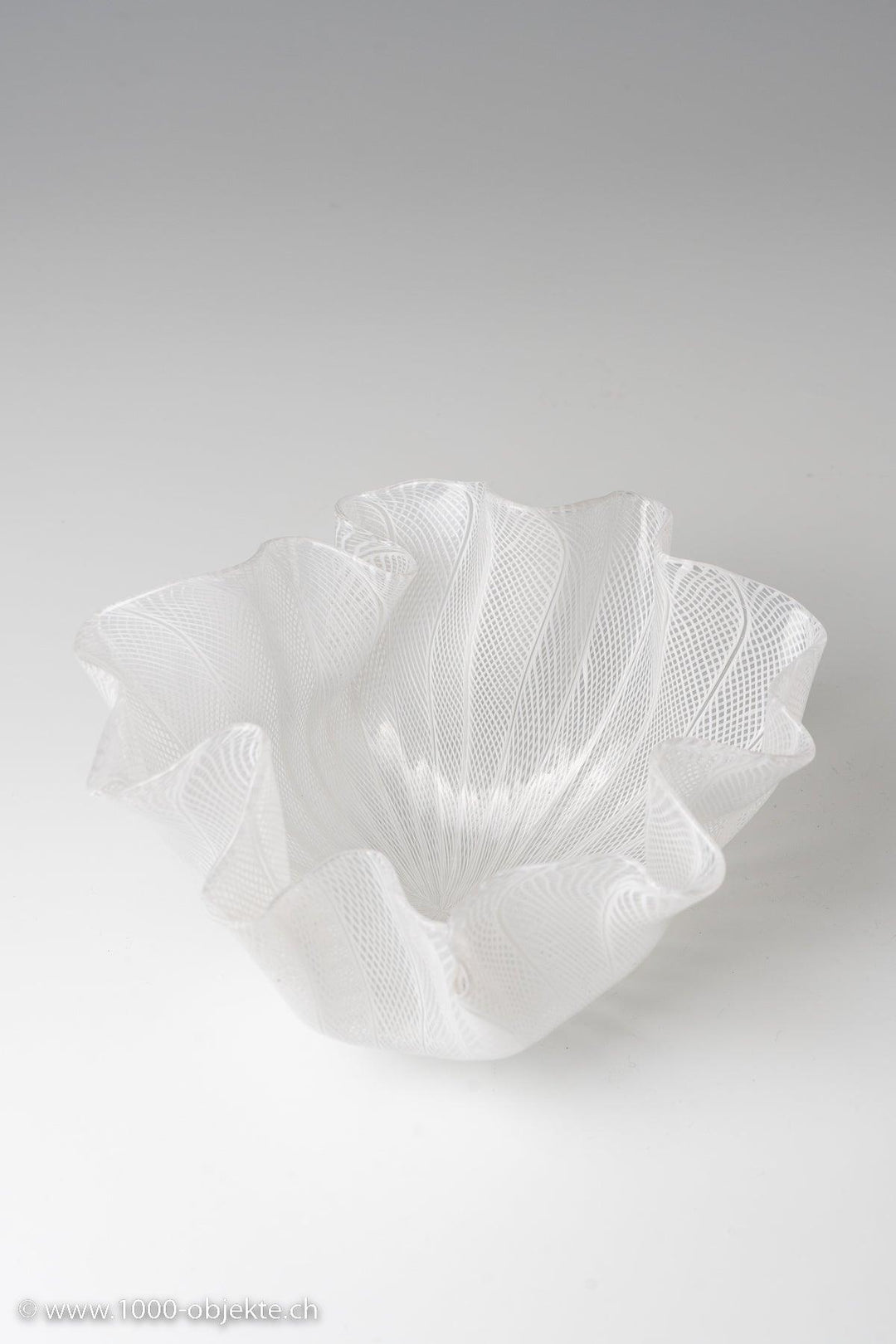 Handkerchief'' vase ''zanfirico'' Fulvio Bianconi for, Venini, Murano, ca. 1955 - 1000 Objekte