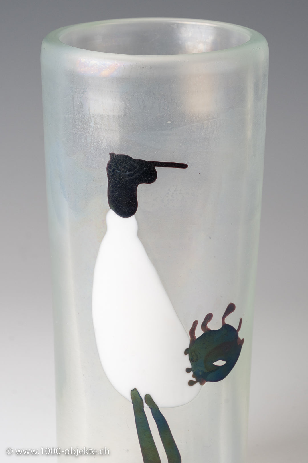 Fulvio Bianconi, Vase aus der Serie „A Macchie“, ca. 1950