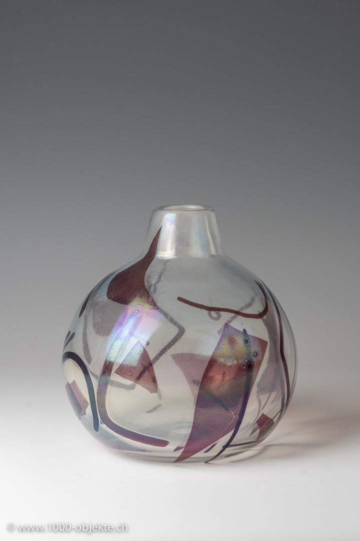 Fulvio Bianconi, Vase aus der Serie „A Macchie“, ca. 1950