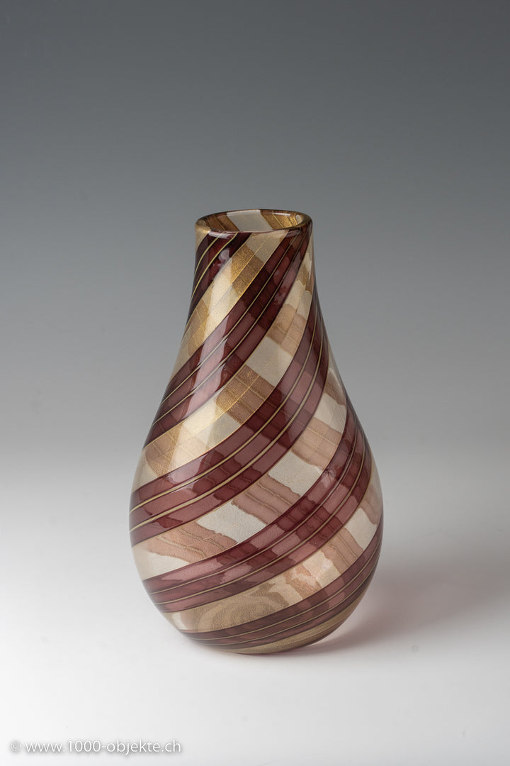 Ercole Barovier, Vase 'Striato', ca. 1955