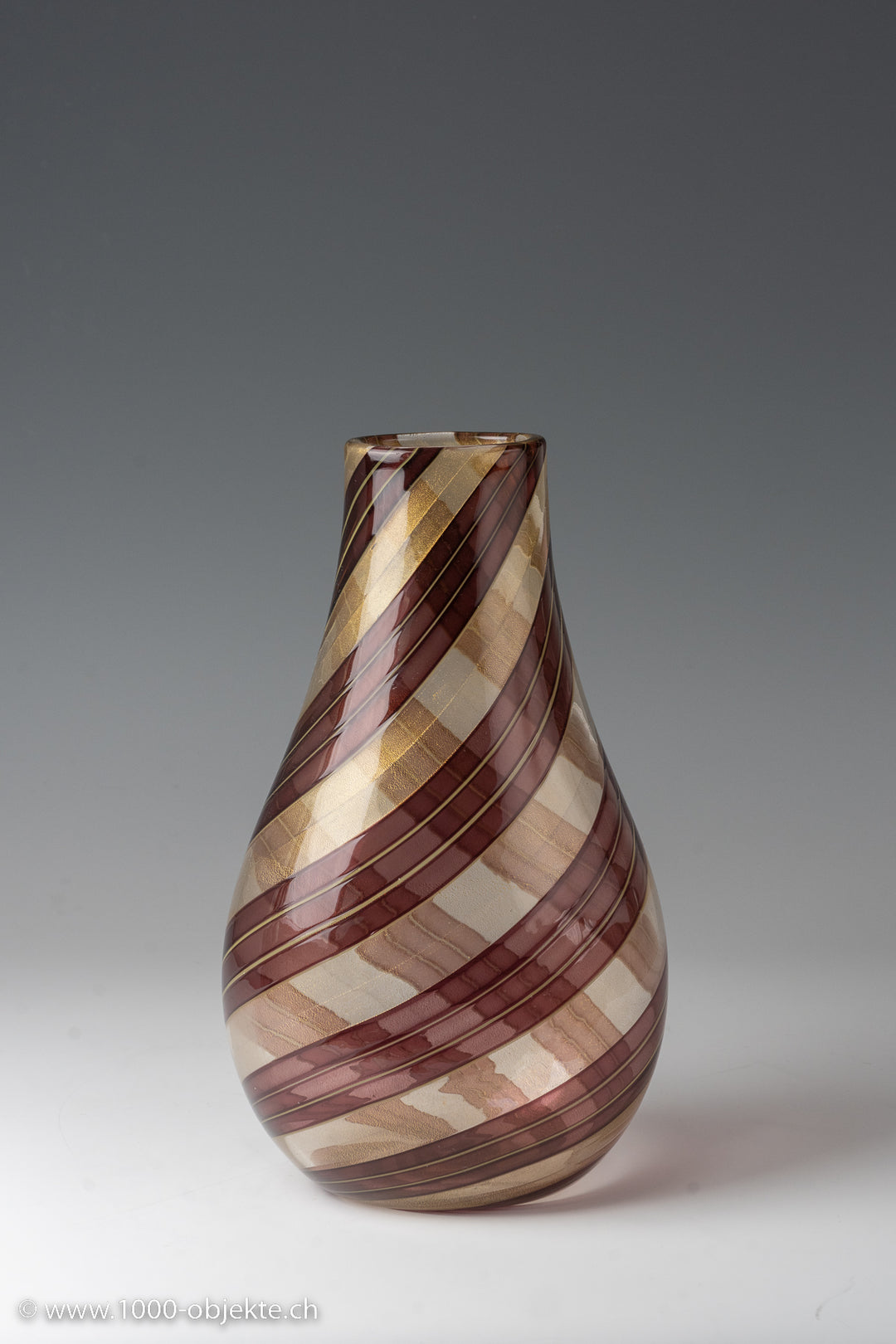 Ercole Barovier, Vase 'Striato', ca. 1955