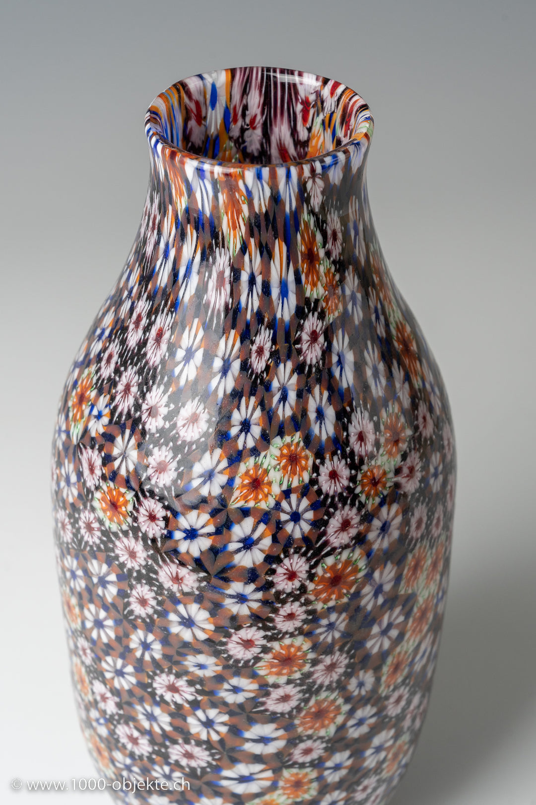 Ermanno Toso für Fratelli Toso, Vase „Kiku“, 1964