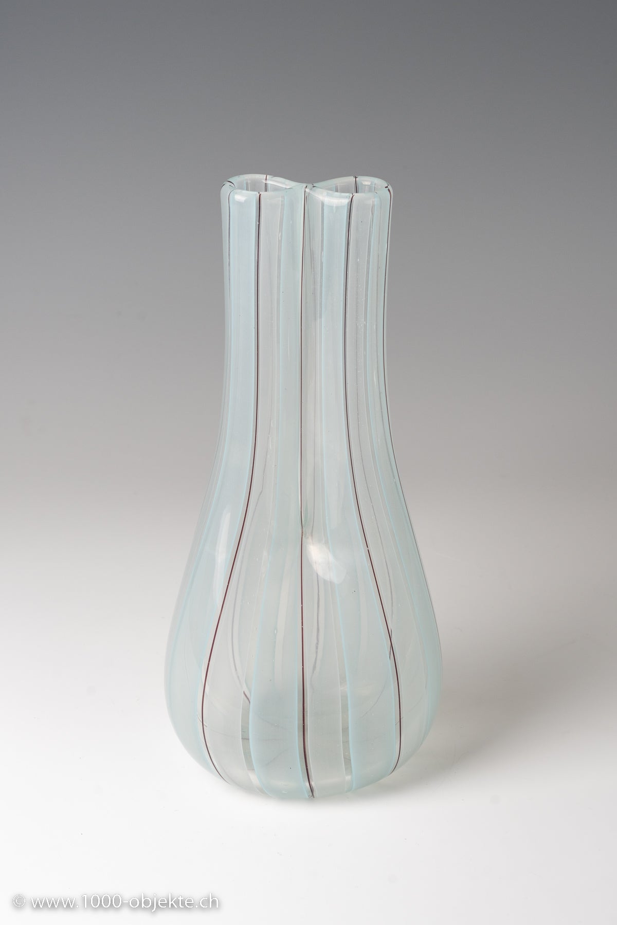 Barovier & Toso, rare double neck vase