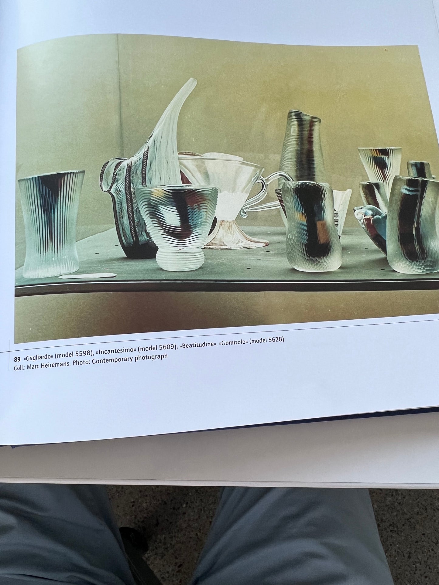 Dino Martens, Vase „Icantesimo“, 1954