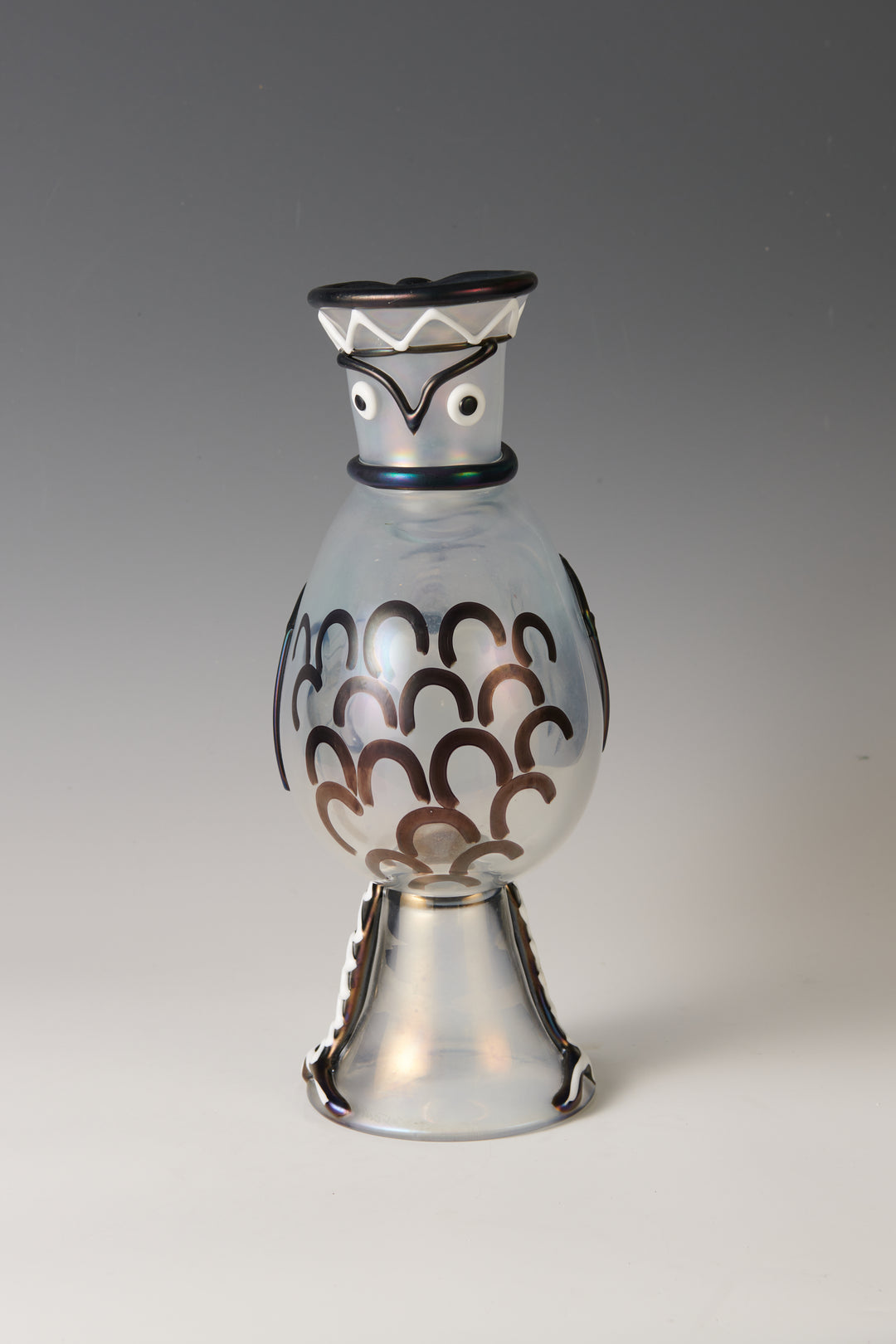 Die Condor-Vase, hergestellt von Egido Constantini für Fucina degli Angeli im Jahr 1954.