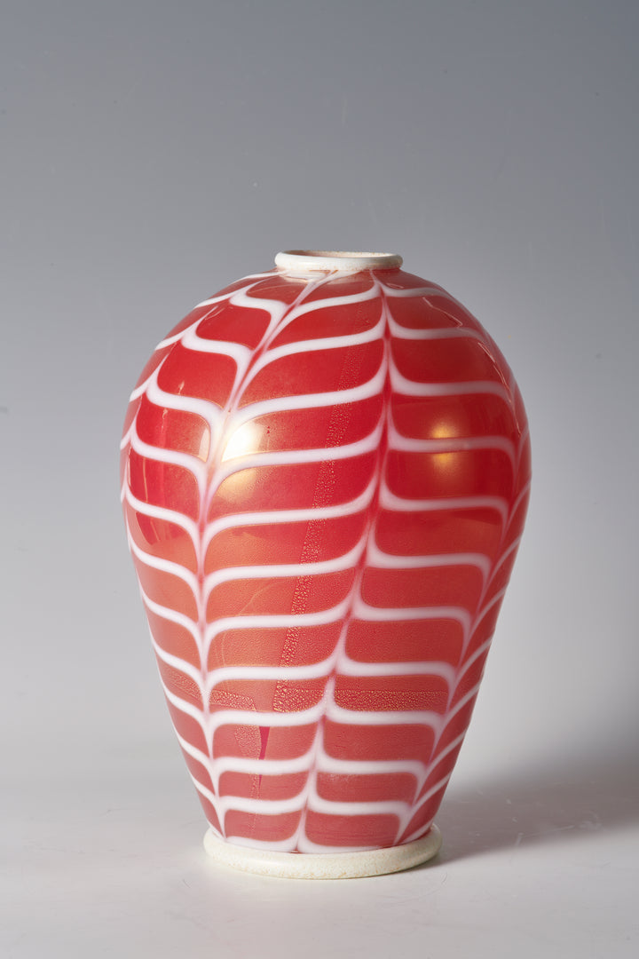 Carlo Scarpa. Seltene dekorierte Fenicio-Vase, Modell 2948. MvM Cappelin