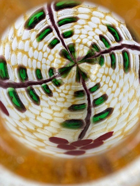 Inside a great vase of Barovier