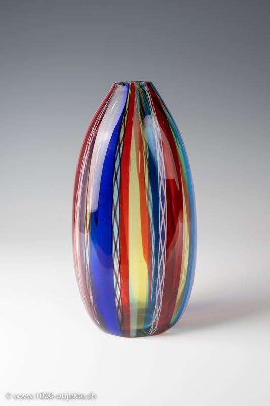 Fulvio Bianconi, ovale Vase, 1964