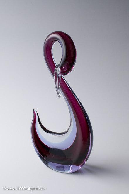 'Sommerso' Swan by Flavio Poli for Seguso Vetri d`Arte. - 1000 Objekte