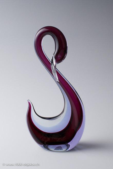 'Sommerso' Swan by Flavio Poli for Seguso Vetri d`Arte. - 1000 Objekte