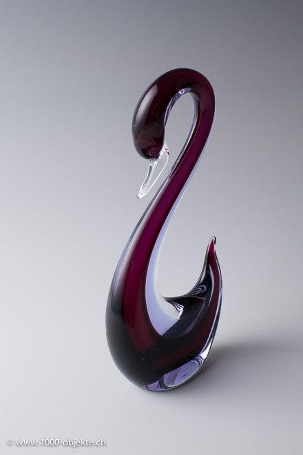 'Sommerso' Swan by Flavio Poli for Seguso Vetri d`Arte. - 1000 Objekte