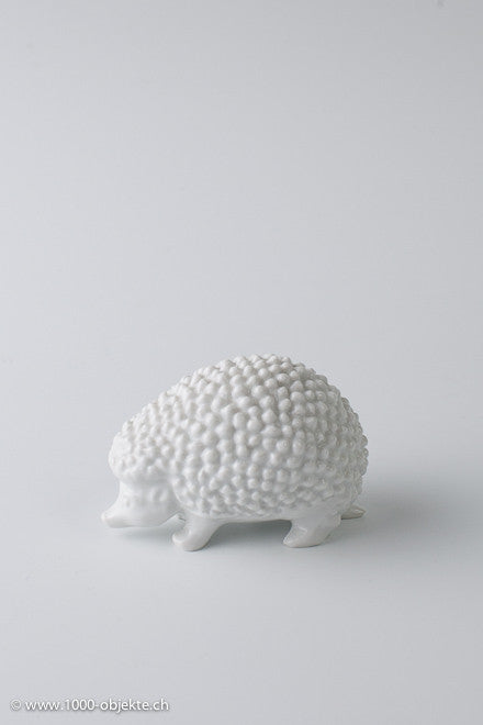 White Rosenthal Hedgehog Figurine - #1876 Fritz Heidenreich on sale Porcelain Hedgehog Figurine