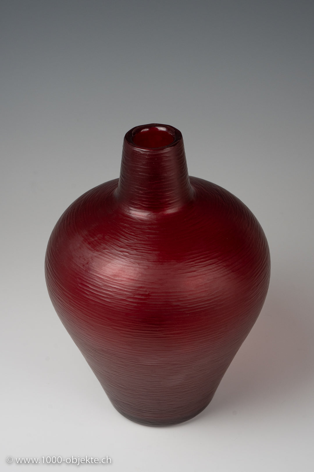 Carlo Scarpa, 'Battuto' vase, model no. 3932 B, ca. 1942