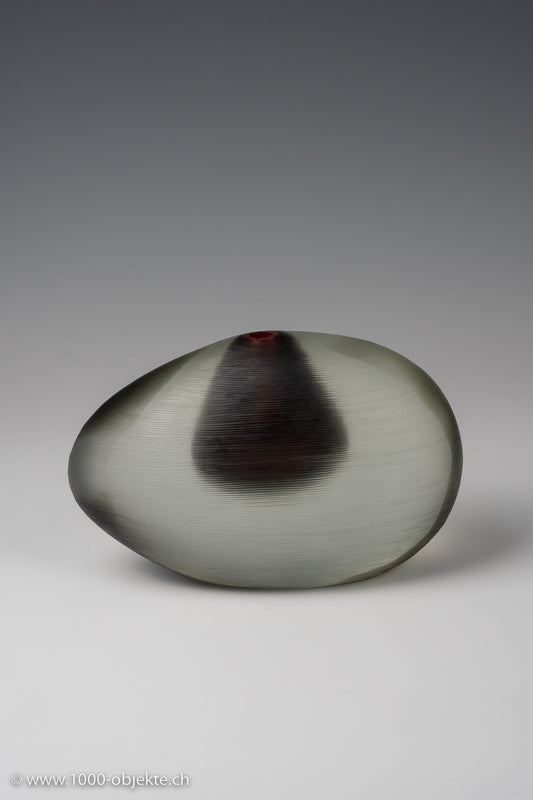 Alfredo Barbini, eine „Vetro Sasso“-Vase, 1962