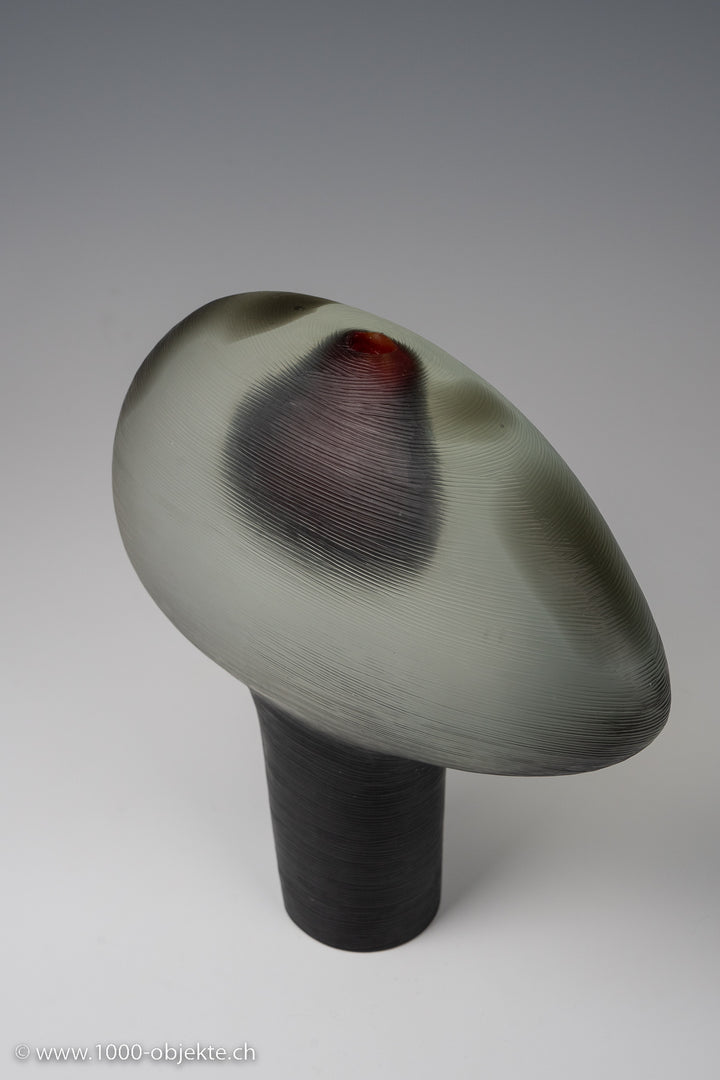 Alfredo Barbini, Vase aus der Serie „Vetro Pesante Sasso“, 1962