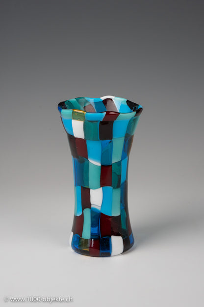 Fulvio Bianconi, Vase „Pezzato Arlecchino“, ca. 1952