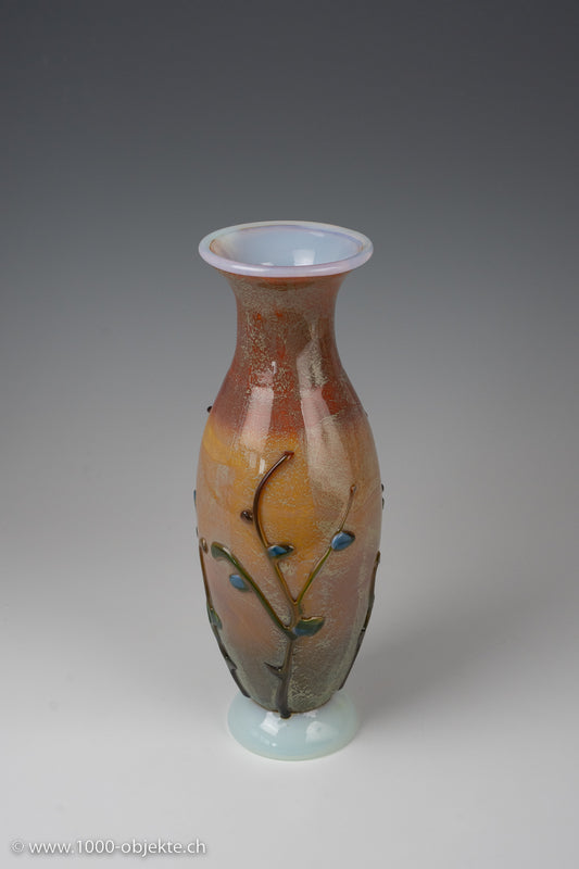Ermanno Nason, Vase mit Blumenmuster, ca. 1963-1972