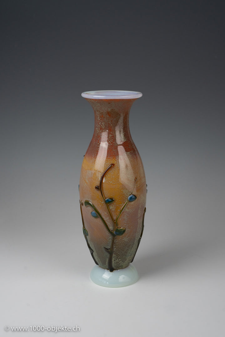 Ermanno Nason, Vase mit Blumenmuster, ca. 1963-1972