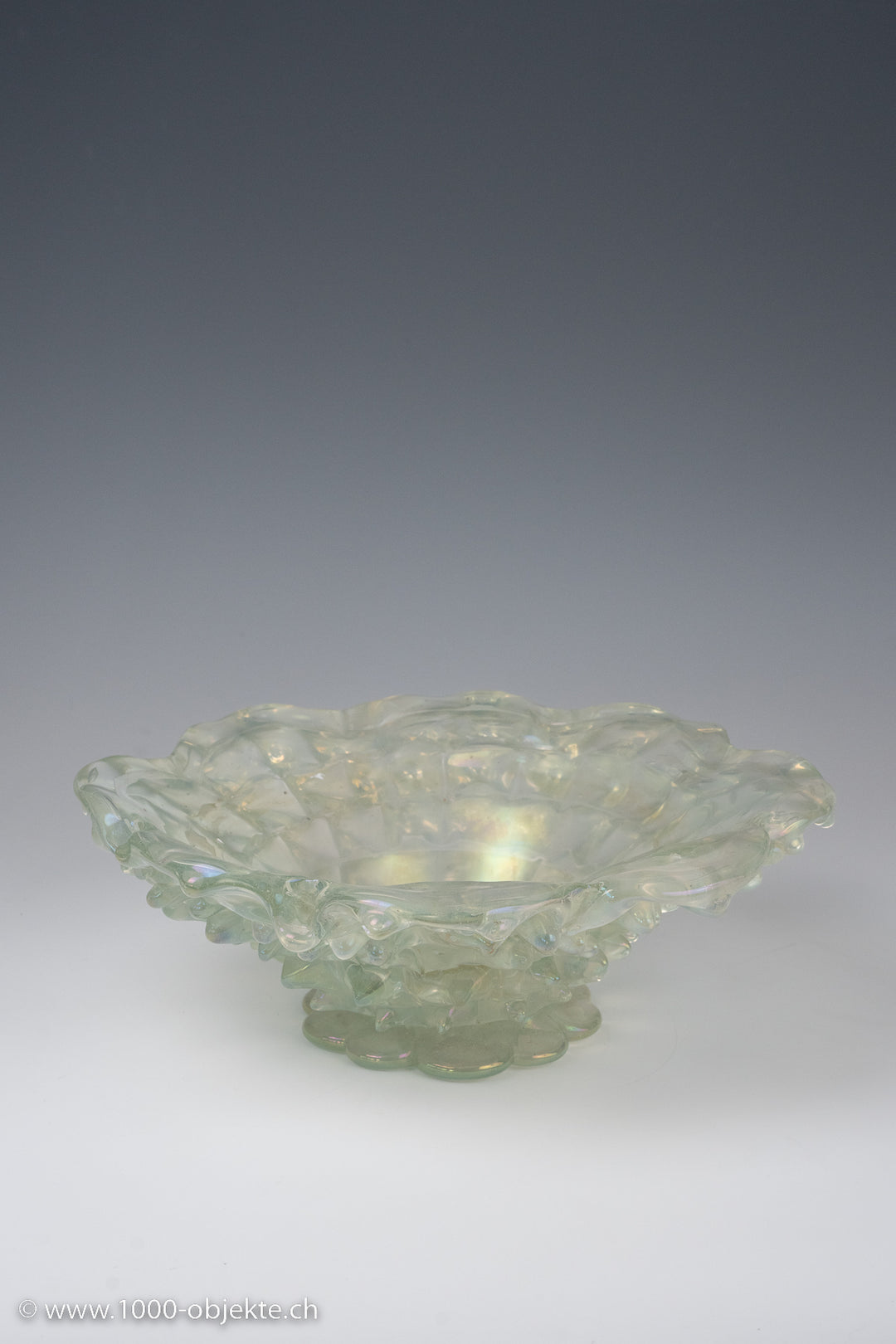 Barovier & Toso Glass Bowl, iridescent, ca.1940