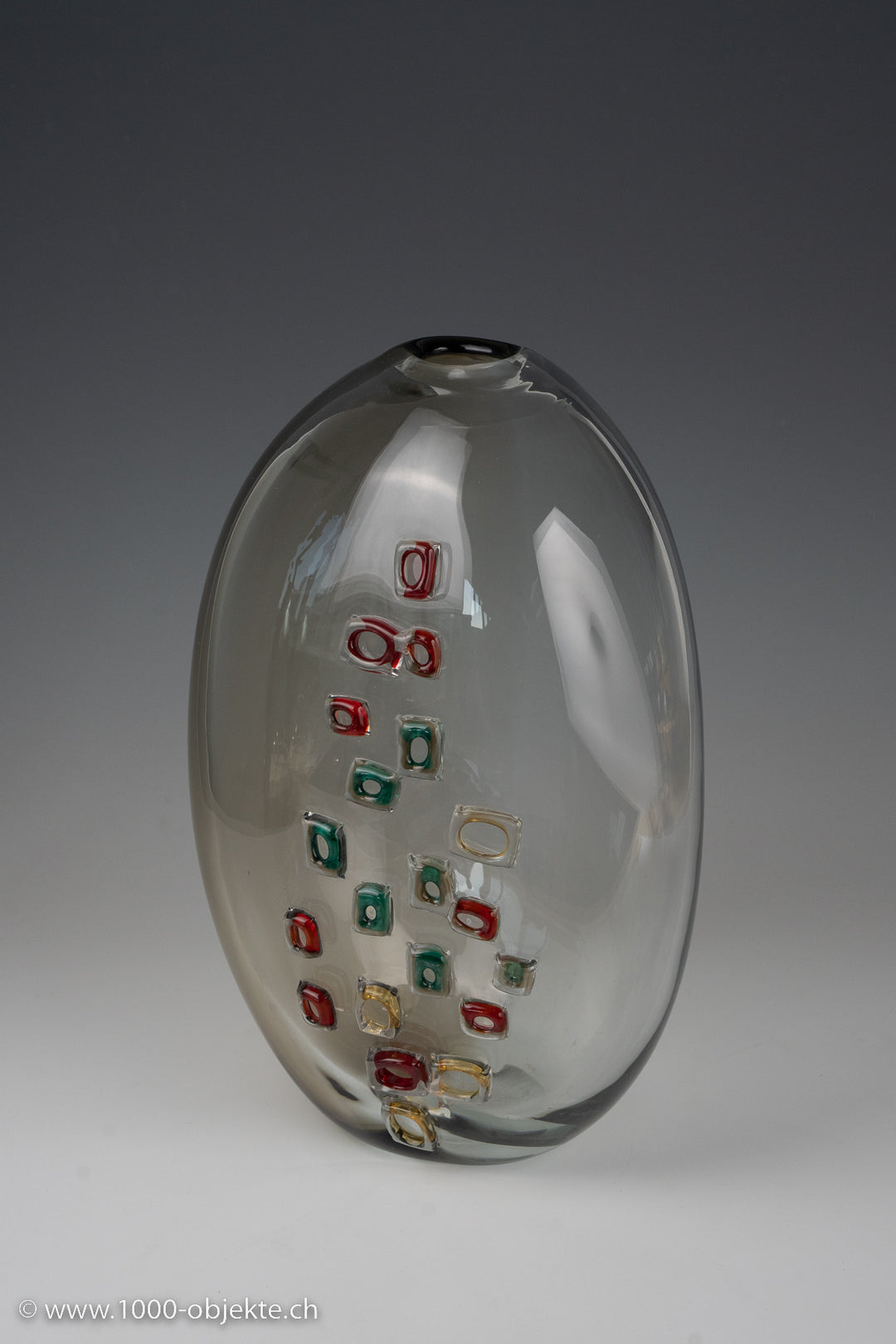 Alfredo Barbini, Vase „Ad Anelli“, 1960