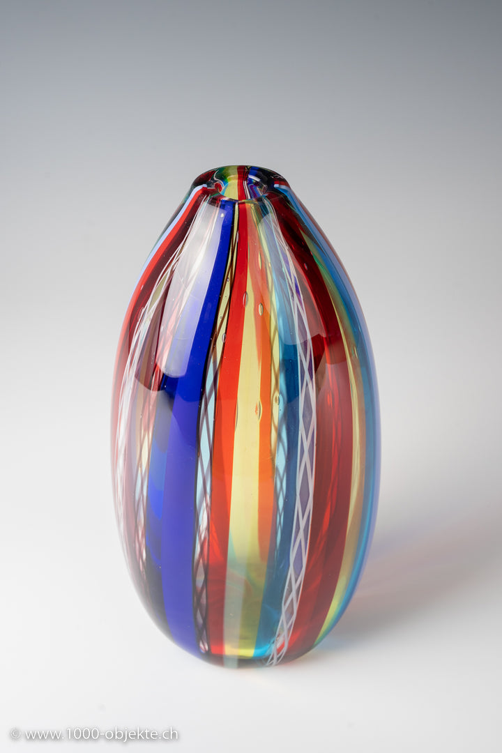 Fulvio Bianconi, ovale Vase, 1964