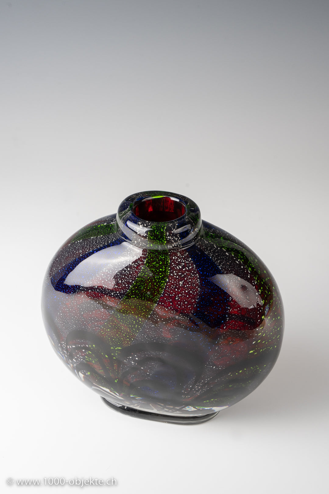 Ercole Barovier, glass vase 'Oriente', ca. 1940