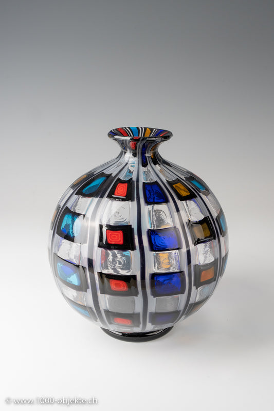 Ercole Barovier (1889-1974), Vase „Diamantati“, 1960er Jahre