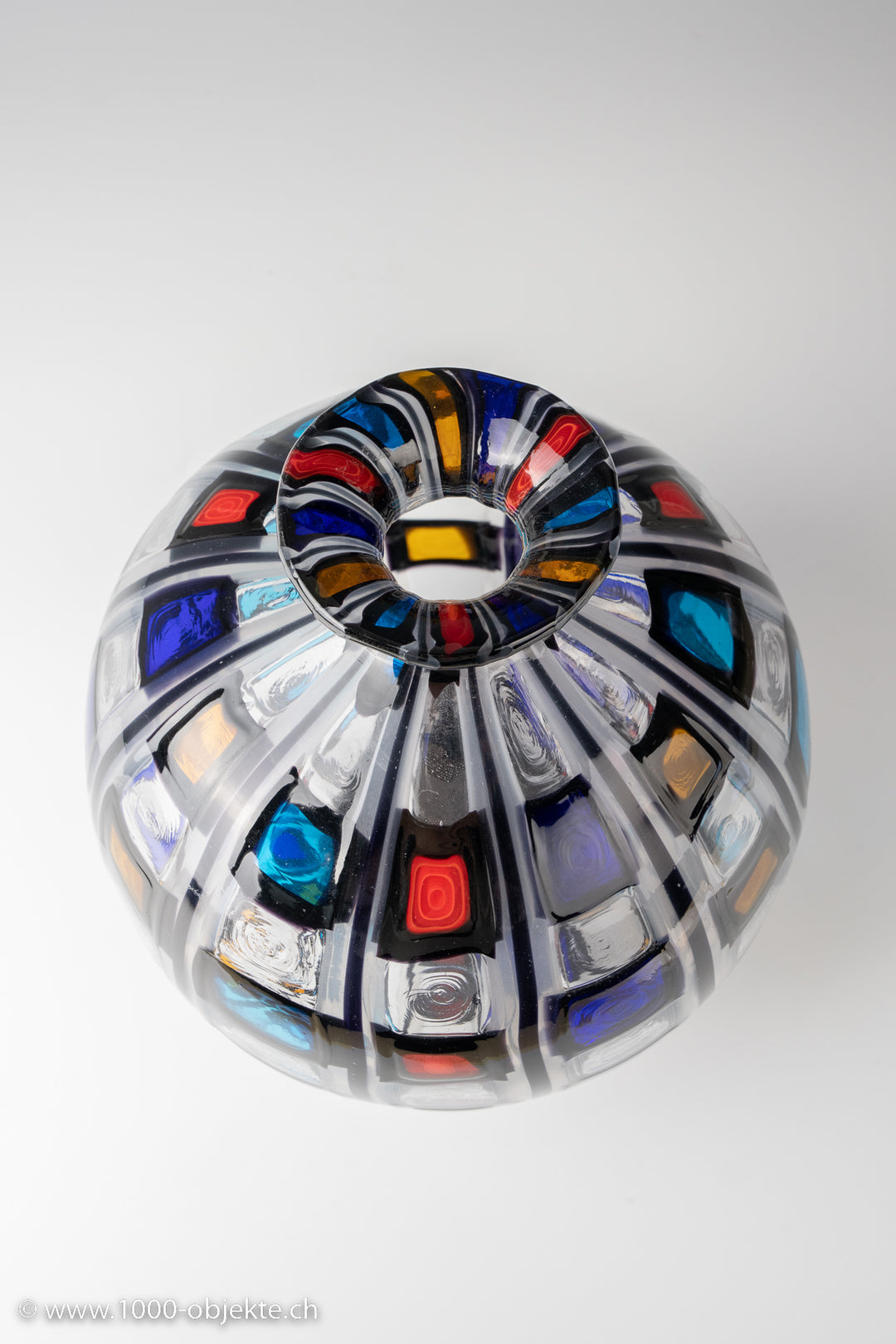 Ercole Barovier (1889-1974), Vase „Diamantati“, 1960er Jahre